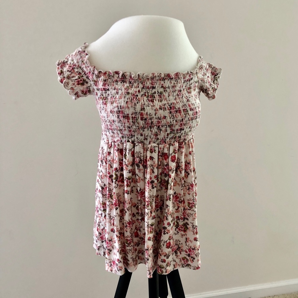 Pacsun Floral Off-the-Shoulder Top